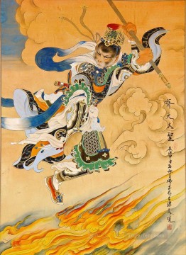  Chinese Oil Painting - monkey king in Chinese culture
